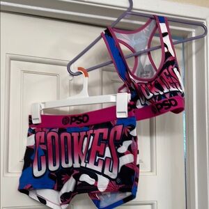 PSD Kids Cookies Print Set - Pink and Blue